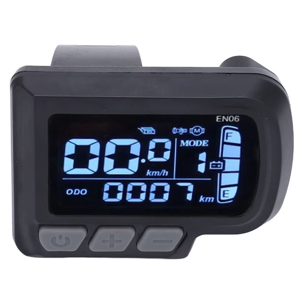 LCD-panel för 24-48V elscooter med 6-stifts vattentät USB-kontakt LCD-EN06