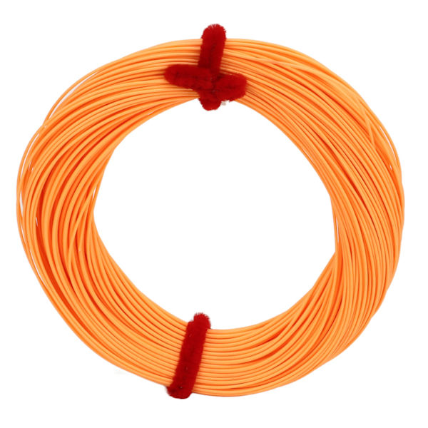 Flugfiskelina 30m Polyesterfiber Högteknologisk Beläggning Orange