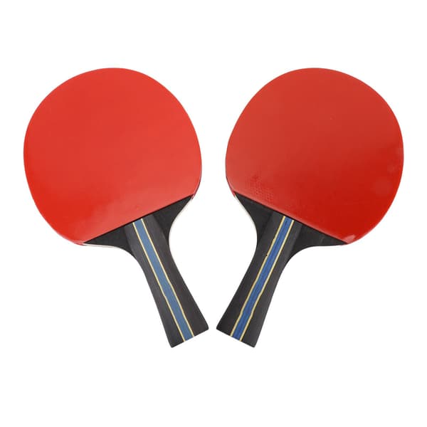 Bærbart bordtennisbat-sæt med 2 bat, 3 bolde og opbevaringstaske