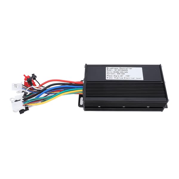 Elektrisk løbehjul controller 48V 60V 64V 600W børsteløs aluminiumslegeringsmotor til elcykel