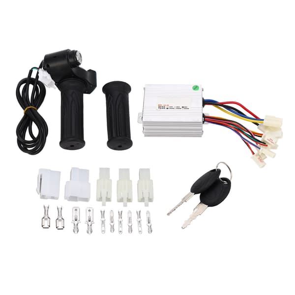 Elcykel Motor Controller Kit 48V 350W Strømdisplay med Beskyttelse og Gas til Gør-det-selv