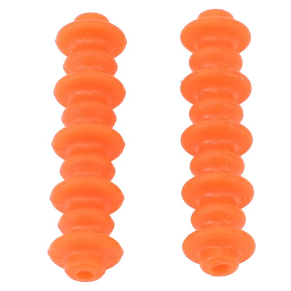 Gummistötdämpare för compoundbågssträng, tyst, brett tillämplig, orange