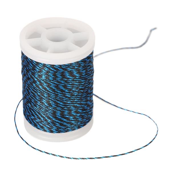 Slitstark Bågsträngsskyddslina, Blå/Svart, 120m, Polyeten