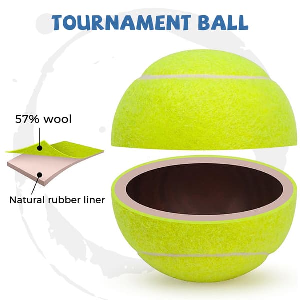 Padelbollar, 3 enheter, högt studs, för träning och professionella turneringar
