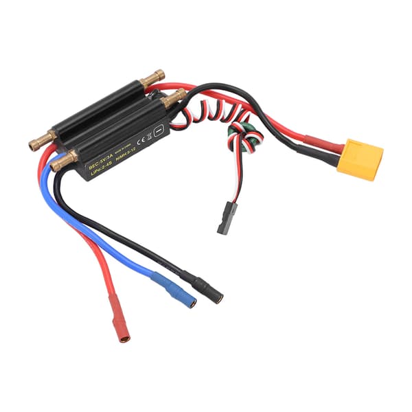 Vandtæt 30A Børsteløs ESC til 2-4S RC Båd Hastighedskontrol Tilbehør til 450 mm Model