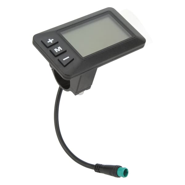 Vandtæt 36V elektrisk cykel LCD-displaypanel med udsøgt håndværkstilbehør
