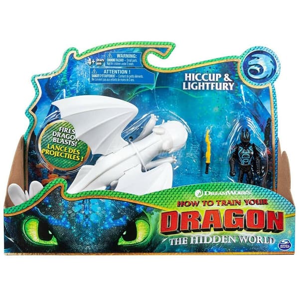 Draktränaren 3 HICKA TANDLÖS Actionfigurset Black