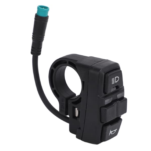 3-i-1-bryter for KUGOO M5 elektrisk sparkesykkel med frontlys, summer og ABS-signallys