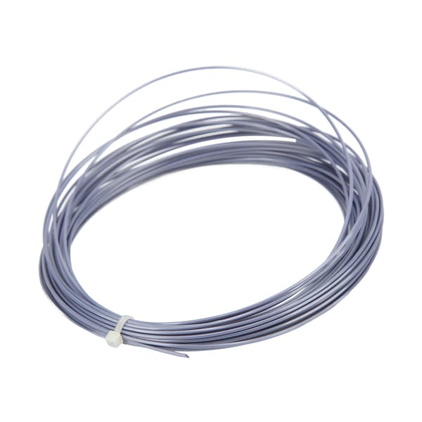 Hex Tennissträng 12m/39.4ft Slitstark Polyester 1.24mm/17 gauge Grå
