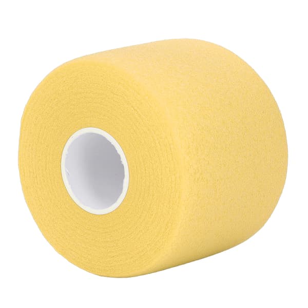 Badminton Grepsvikling med Antiskli-demping, 60 mm bred, 20 m lang, gul