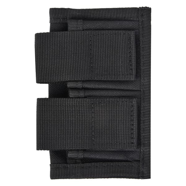 Nylon 600D Fast Charger Taske, Holder 2 Magasiner, Sort Shotshell Pung