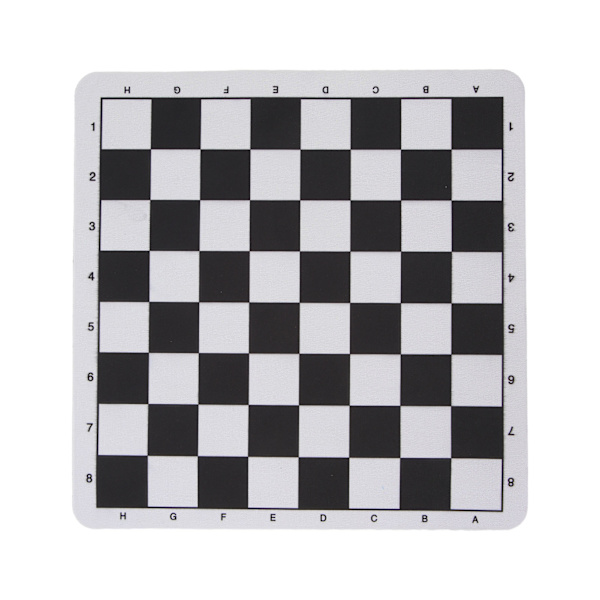 PU læder skakbakke 24x23,6 cm vaskbar rivefast bærbar musemåtte