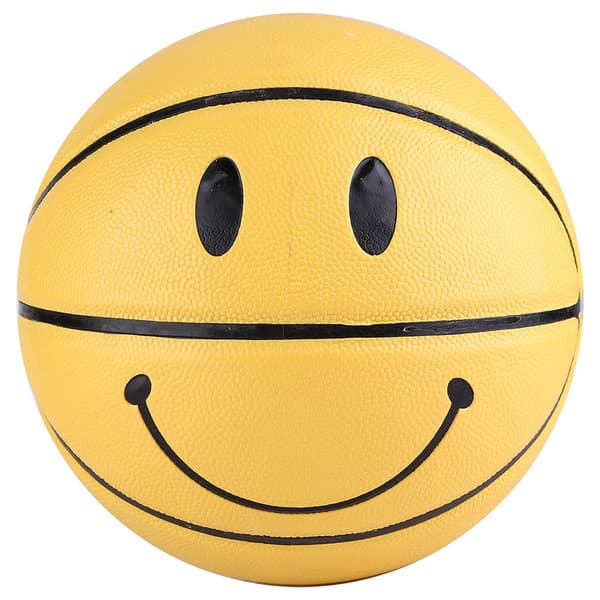 Cool læder basketball, høj elasticitet, slidstærk, gul