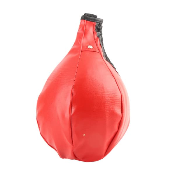 Uppblåsbar boxningsboll för MMA-träning, röd PU