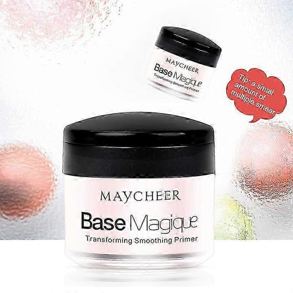 Sminkebase, minimerer porer, jevner ut rynker, concealer