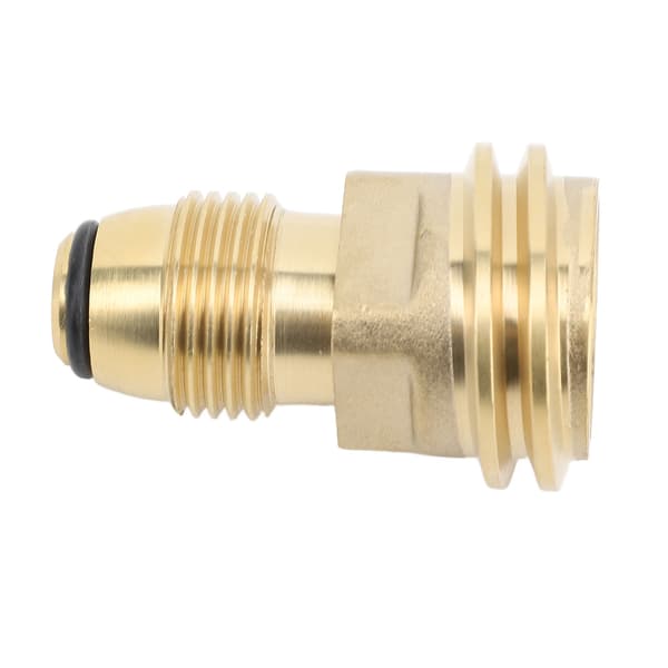 Propan Tank Adapter Omformer Messing POL til QCC1 Lekkasjesikker for Utendørs Camping