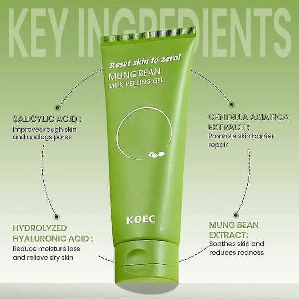 Mungbønne Leirmaske | Egnet for sensitiv hud