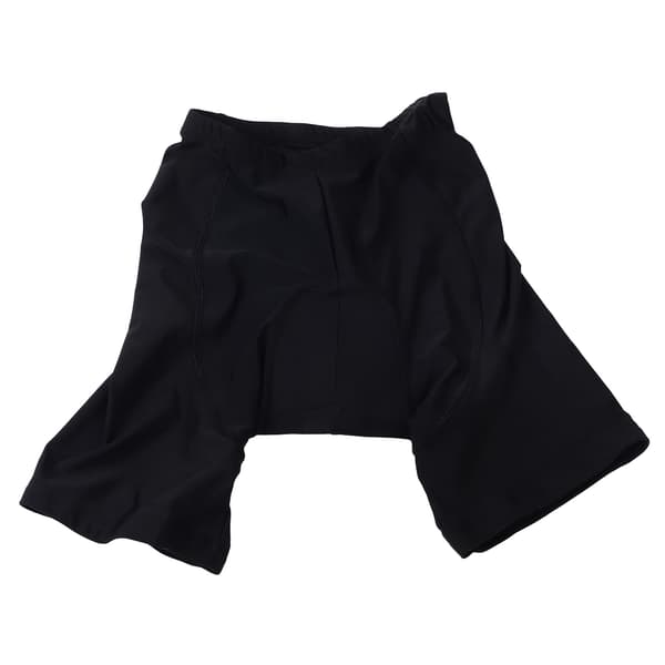 Anti-lækage cykelshorts med 9D polstring, letvægts, åndbar, hurtigtørrende, sort