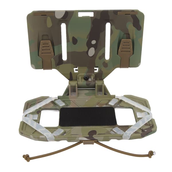Multifunktionel foldbar vest mobiltelefonholder med bærbar MOLLE navigationsplade