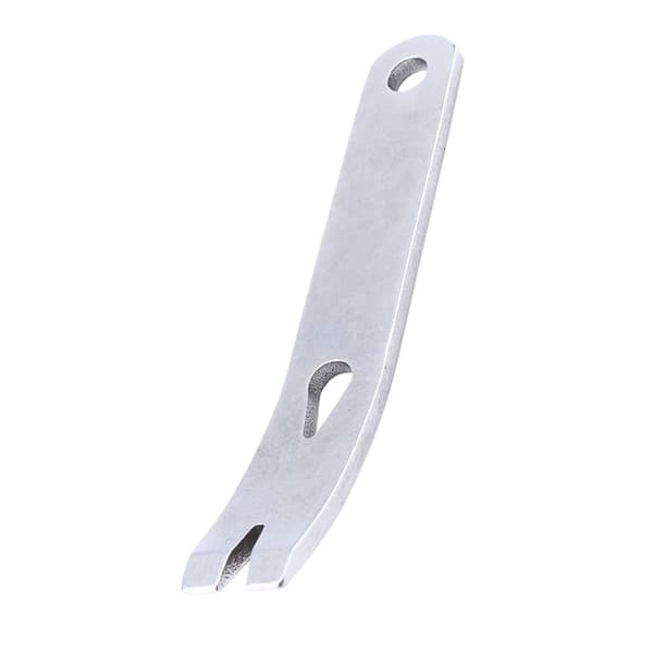 Multifunktionelt Mini Koben Nøglering Værktøj, Rustfrit Stål, til Overlevelsesbrug og Skrabning.