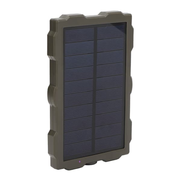 Bærbart solcellepanel 6V 1.5W 1700mAh vanntett lader for utendørskamera monokrystallinsk