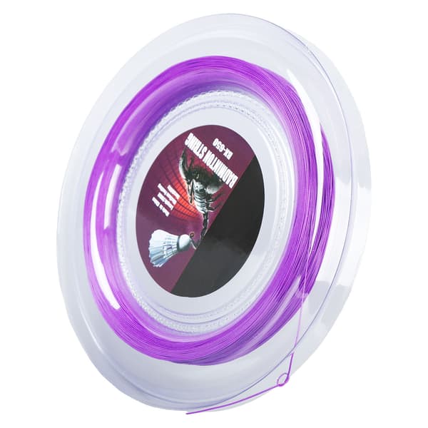Badmintonracketsträng Nylon 0,72 mm 200 m BX650 Lila för träning och utbyte