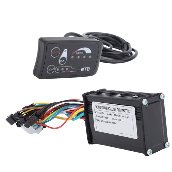 Elektrisk Cykel Controller Kit 3 Tilstande 17A med Panel S810 til 250W-350W DC 36V 48V Motor