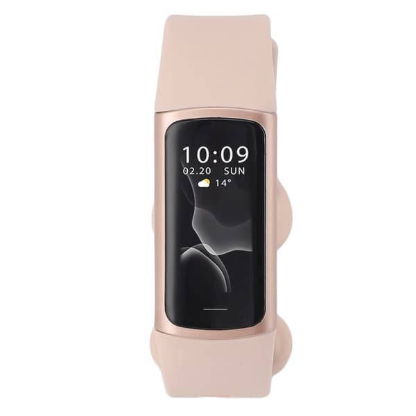 C68 Smartarmbånd IP68 Vanntett Søvnmonitor Skritteller Sportsmoduser Rosa
