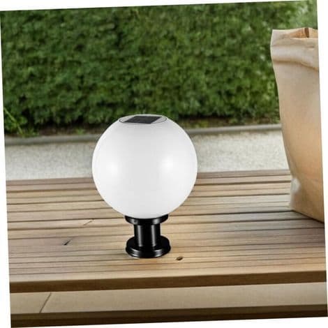 Solar Globe LED-pælelampe til udendørs have -