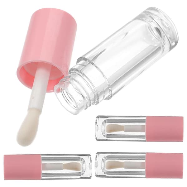 tomme lipglossrør med børster, 6 ml flaske læbeolie