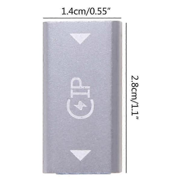 8-pin Lightning hunn til USB 3.0 hunn laderadapterkabel, støtter hurtiglading.