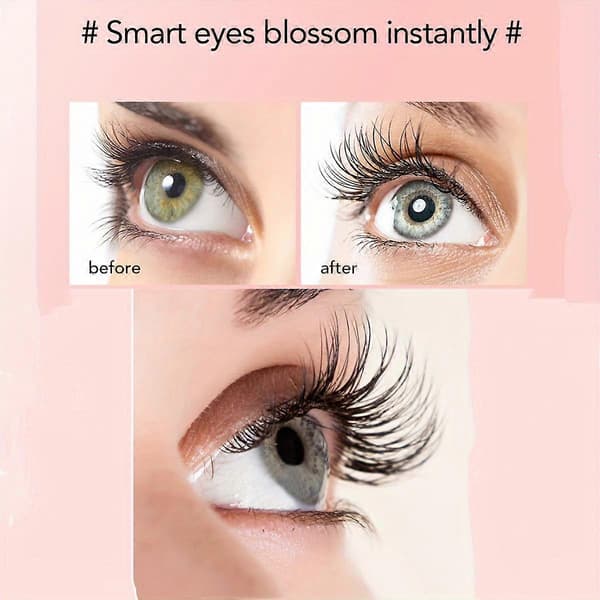 Luksus 4D mascara, vandfast sort mascara, skaber en voluminøs finish, velegnet til sensitive øjne.