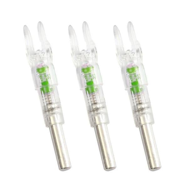 Belyst pilspets 3-pack 4,5 cm 6,2 mm LED PE Automatisk pilbågetillbehör