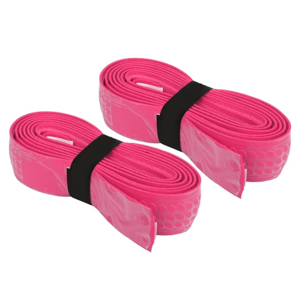 2 stk. tykt svedabsorberende griptape til tennis- og badmintonketchere - pink