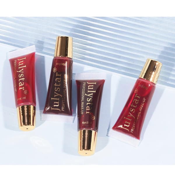 Avtrekkbar lipgloss, langvarig vanntett leppestift, leppefarge