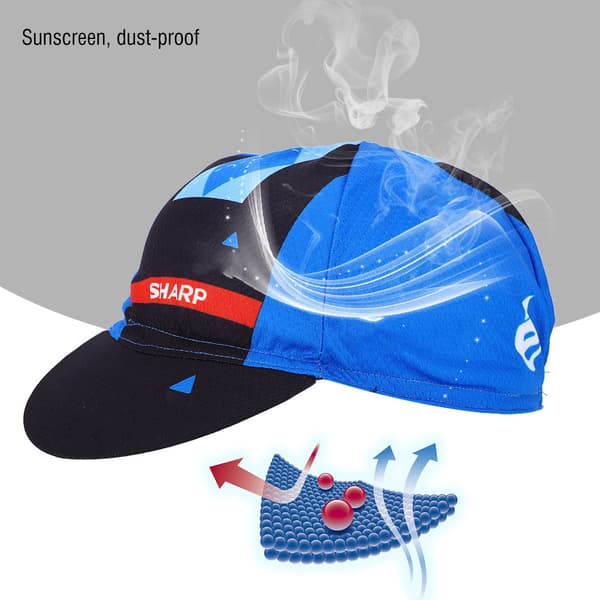 Sykkelhatt, sykkel, sport, utendørs, løping, solhatt, svetteabsorberende, pustende