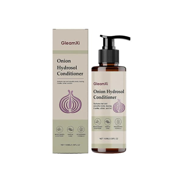 Løg hydrolat shampoo - Naturlig behandling for hårvækst