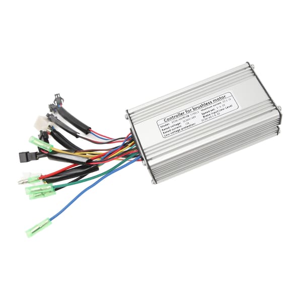 25A 36V 48V Elektrisk Cykel Controller til 750W Motor med SM Stik og Metalskal