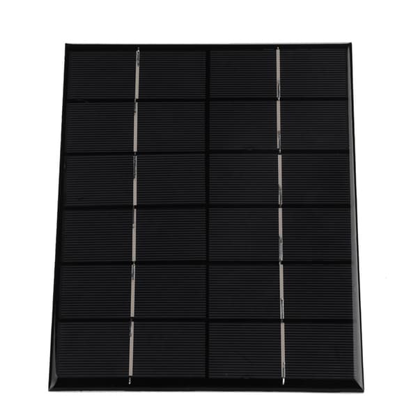 8-tommer 5V 2.5W/5W USB Solar Ventilator, Bærbart Jern til Udendørs Rejser