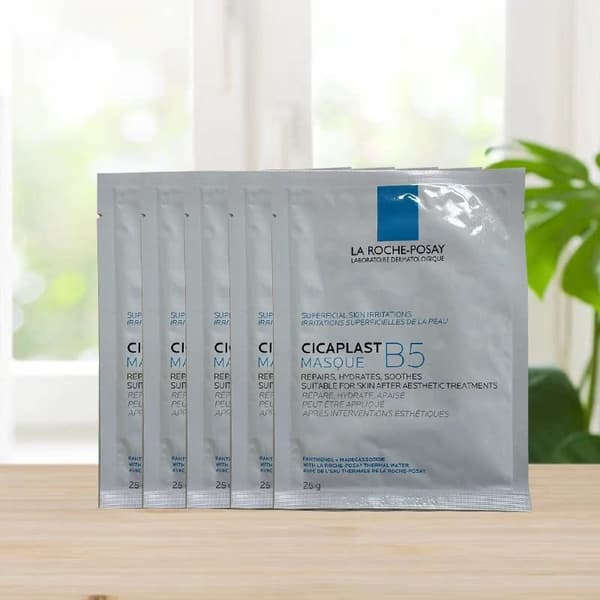 5 x 25g LA ROCHE POSAY B5 Ansiktsmasker - Perfekt för hudhydrering