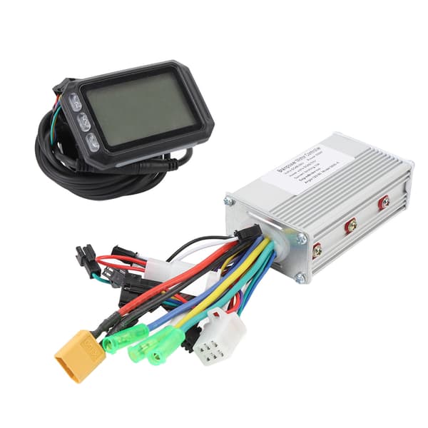 48 60V 350W Borstlös Motorstyrenhet med LCD-panel S600 för Elcykel Scooter