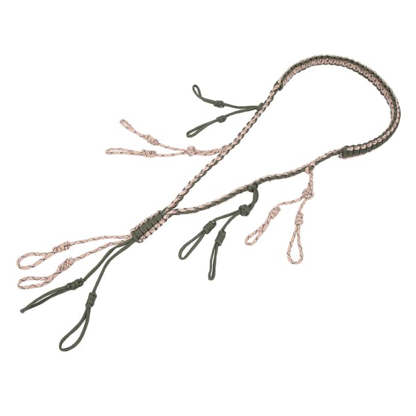 Andjaktssnöre med 12 gåsvisslor, bärbart, polyester, specialtyg, ACU Camo, militärgrönt.
