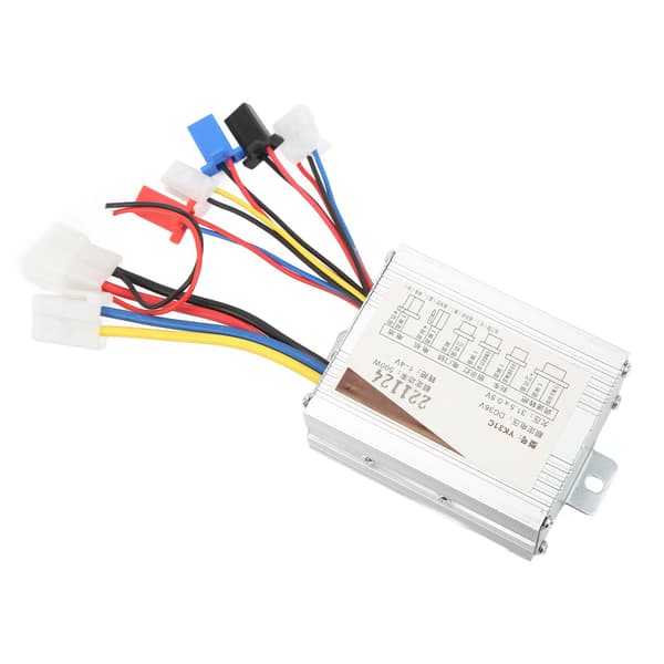 36V 500W elektrisk sykkel børstemotorkontroller, aluminiumslegering, tilbehør
