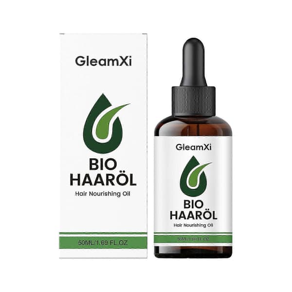 Denne nærende håroljen inneholder rosmarinolje, olivenolje og vitamin E.