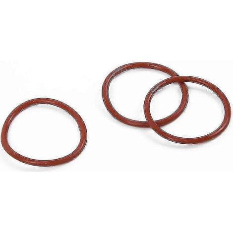 Uppsättning med 3 ersättningsdrivremmar för Neato Botvac sidoborstmotor, med O-ring.