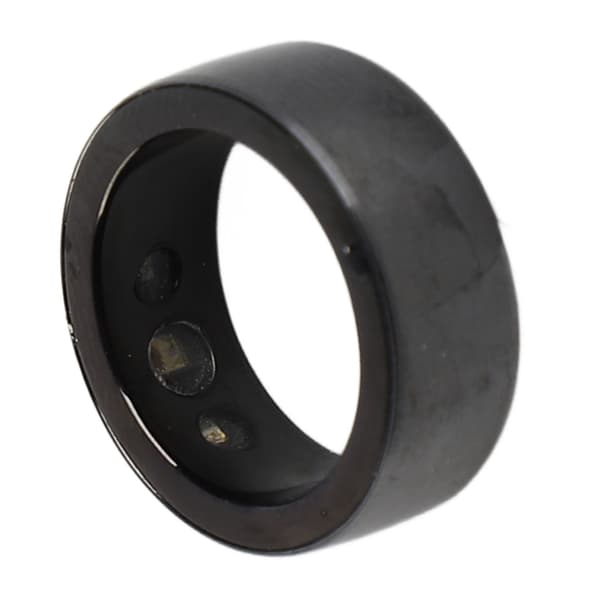 HR214 Smart Ring Fitness Tracker Søvnovervåking Vannbestandig Størrelse 17 Grå