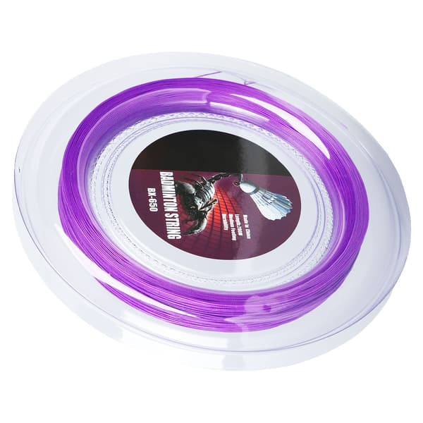 Badmintonracketsträng Nylon 0,72 mm 200 m BX650 Lila för träning och utbyte