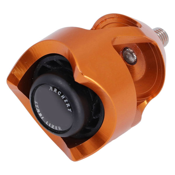 Stötdämpande boll för pilbåge, bågstabilisatorboll för recurve compoundbåge, orange.