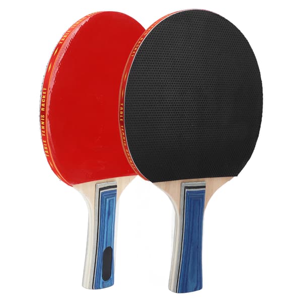 Bordtennisbat sæt med 3 ABS bolde til begyndere og klubber
