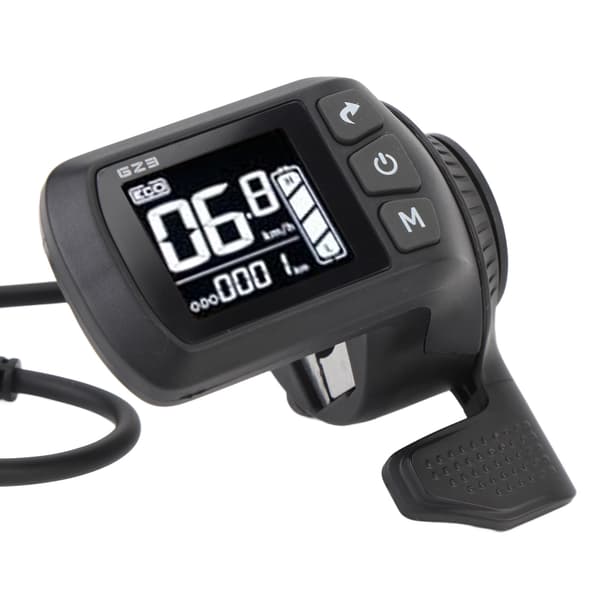 Vandtæt LCD-display til elcykler med 5-bens stik for forbedret synlighed
